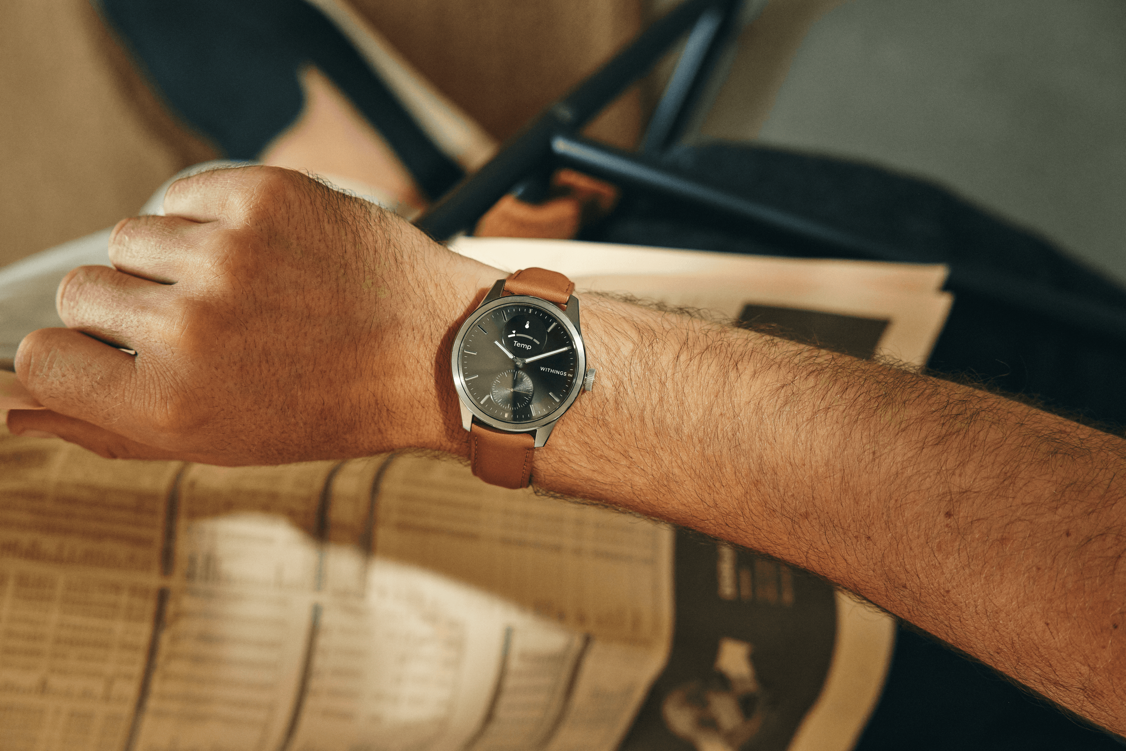 Hybrid ScanWatch2 by Withing with CALERA® technology