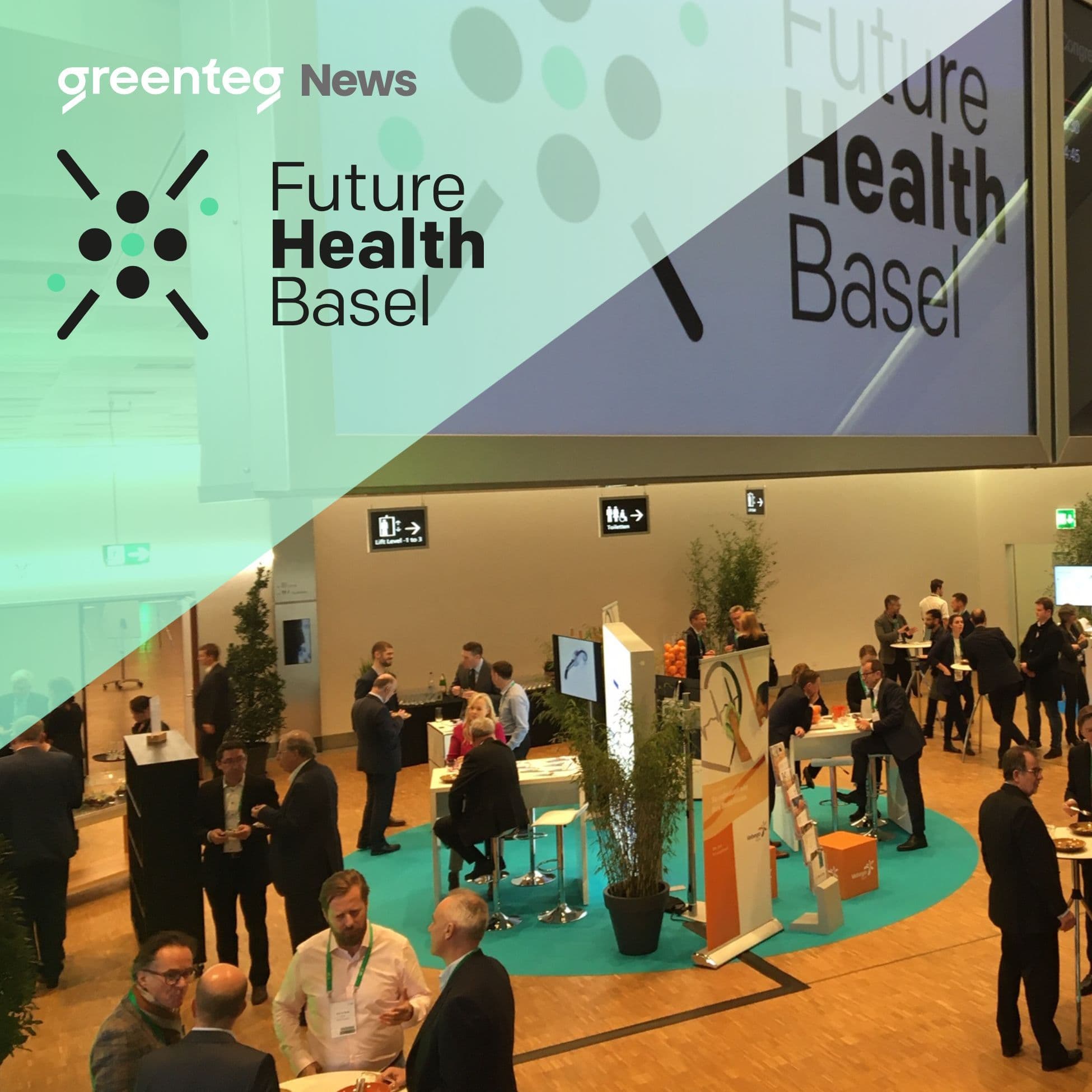 CEO Wulf Glatz spricht auf der Future Health Konferenz in Basel 