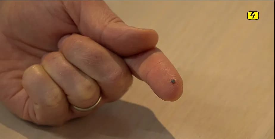 Core body temperature sensor on Top TV