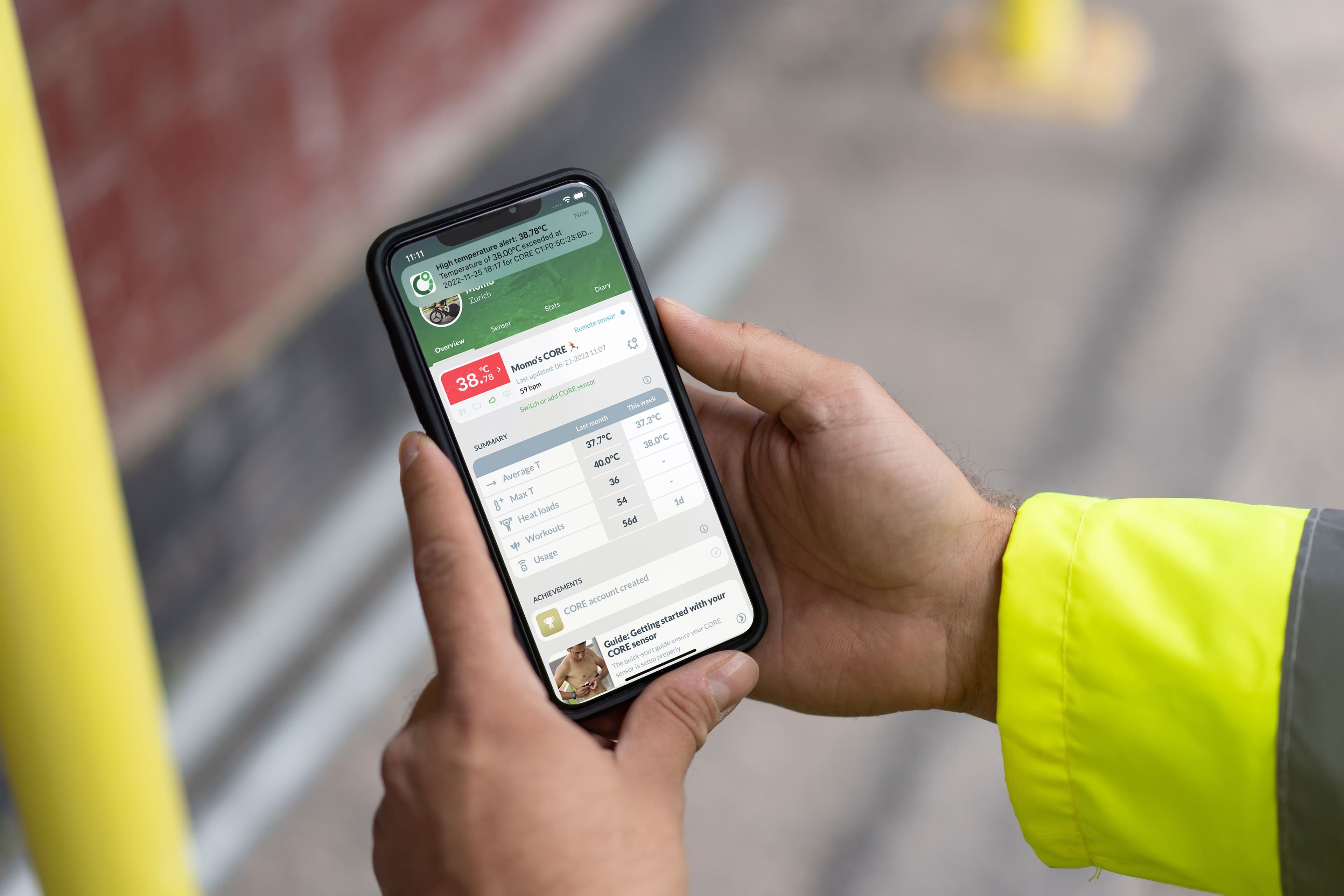 Work-Place Health Monitoring