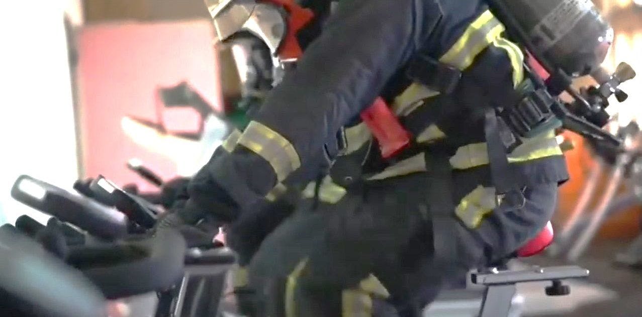 Taichung (Taiwan) firefighter training video
